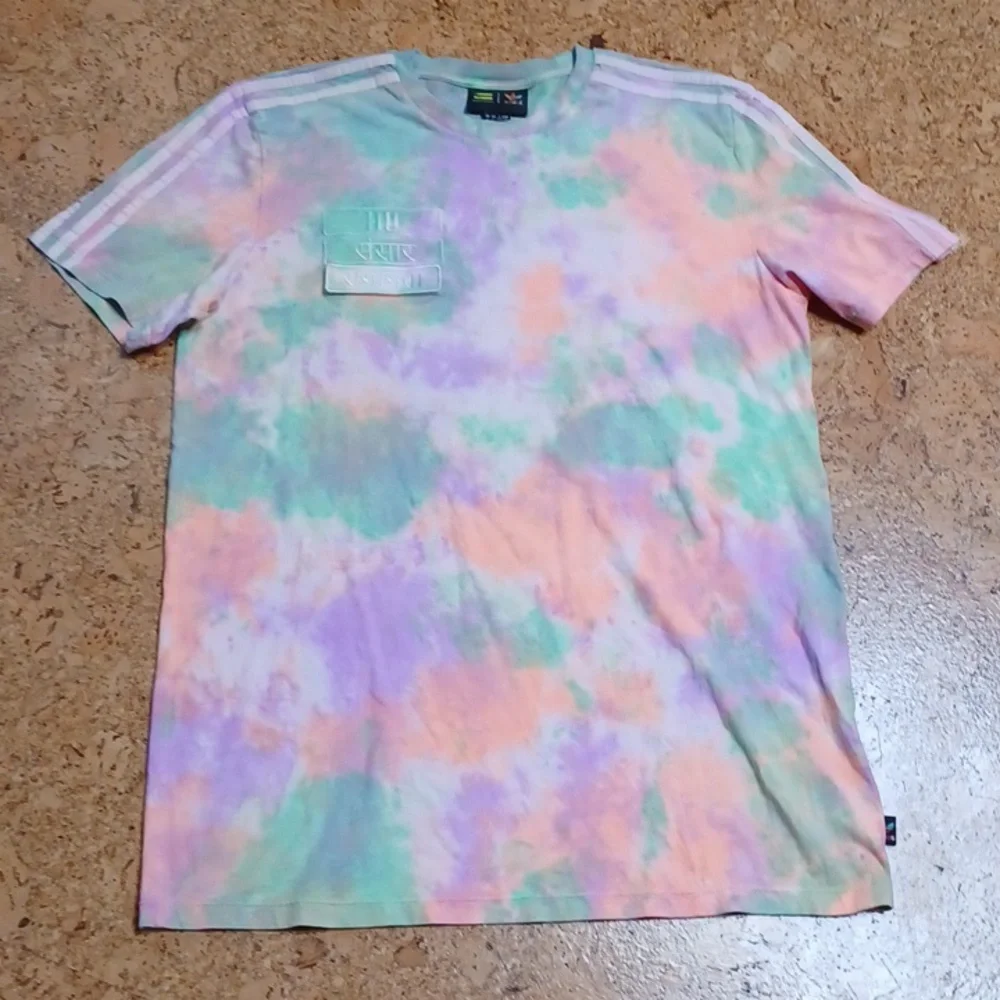 Pharrell Williams All Cotton Samsara Tie Dye Tee Men's L - Picture 1 of 7
